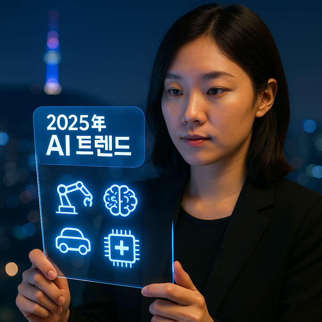 2025년 한국 사회를 변화시킬 AI 기술 트렌드 5가지