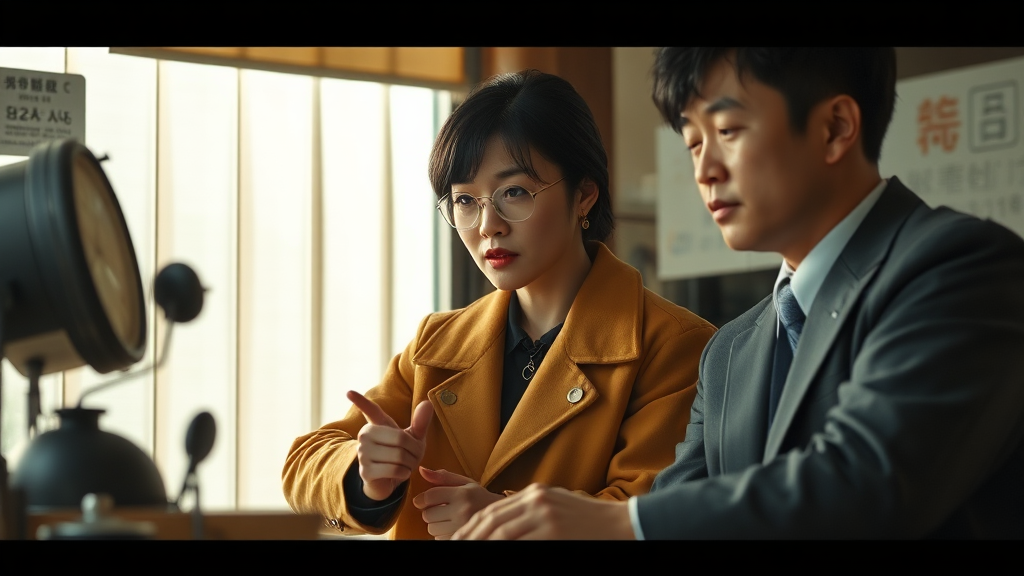 시그널2 제작진의 딜레마 (realistic 스타일)