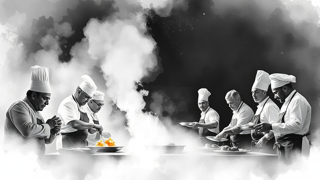 흑백요리사 계급전쟁 시즌2 총정리: 출연진, 규칙, 결과, 논란 완벽 분석 3 시즌2 출연진 정보 (watercolor 스타일)