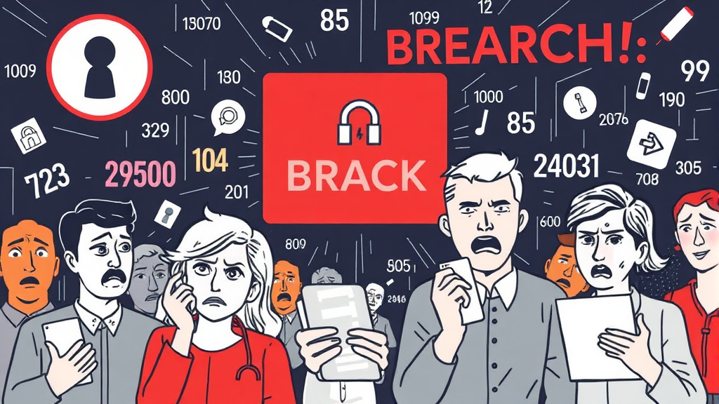 유출 규모 및 항목 (illustration 스타일)