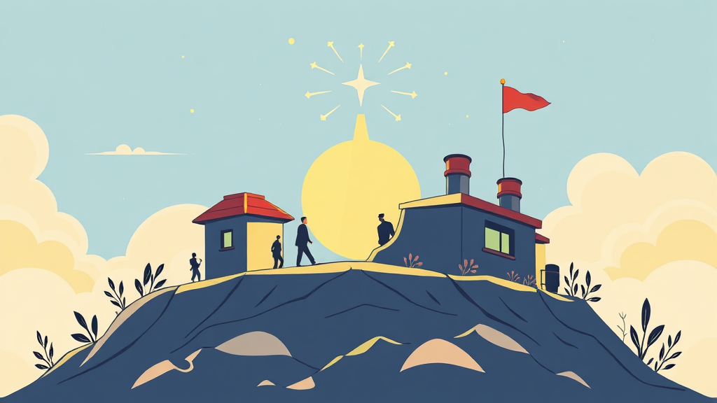 대출 한도와 활용 방법 (illustration 스타일)