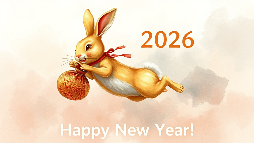 2026년 병오년 완벽 가이드: 새해 인사말, 선물, 휴일 총정리 5 센스있는 덕담 (watercolor 스타일)