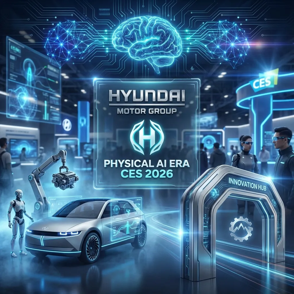 현대차그룹 피지컬 AI 시대 선언 CES 2026 썸네일