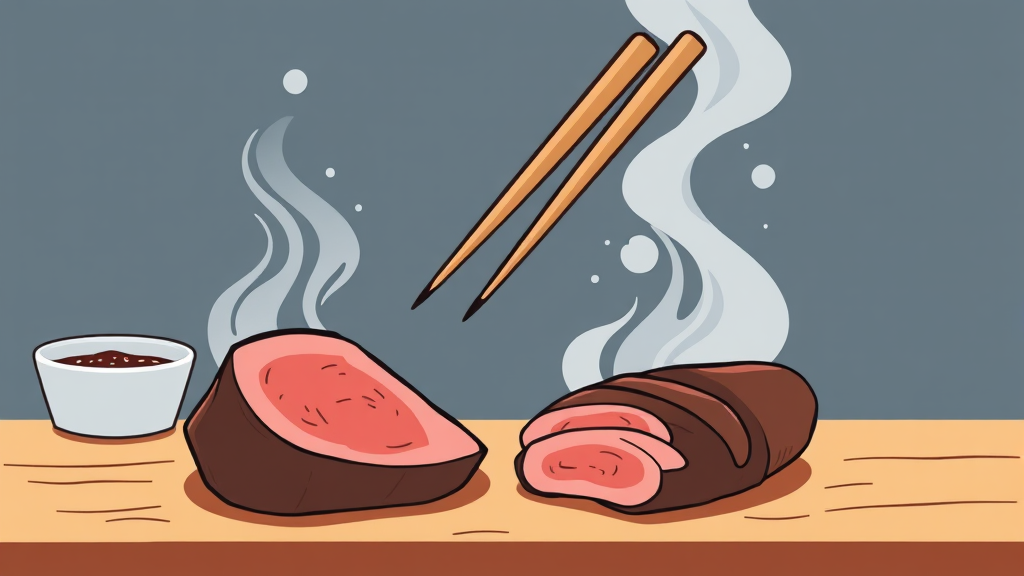 비계 삼겹살 논란, 왜? (cartoon 스타일)