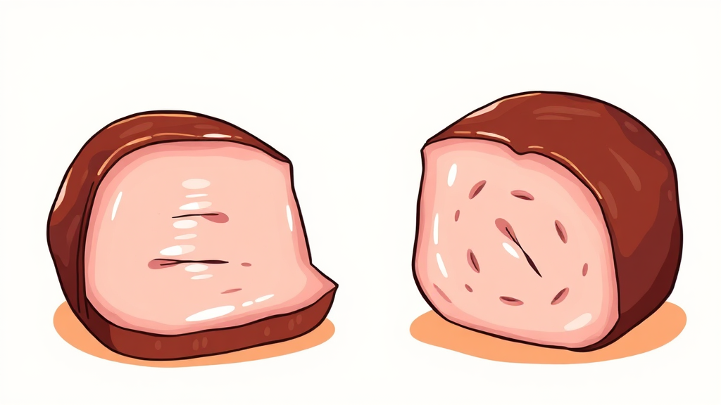 맛있는 삼겹살, 이렇게 고르세요! (cartoon 스타일)