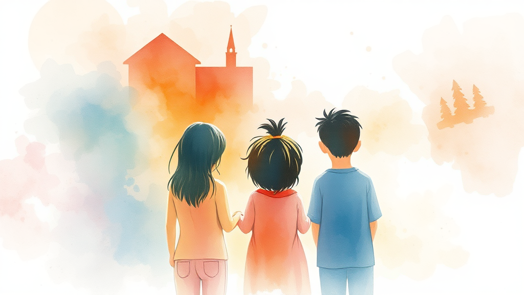 신청 방법, 어렵지 않아요! (watercolor 스타일)