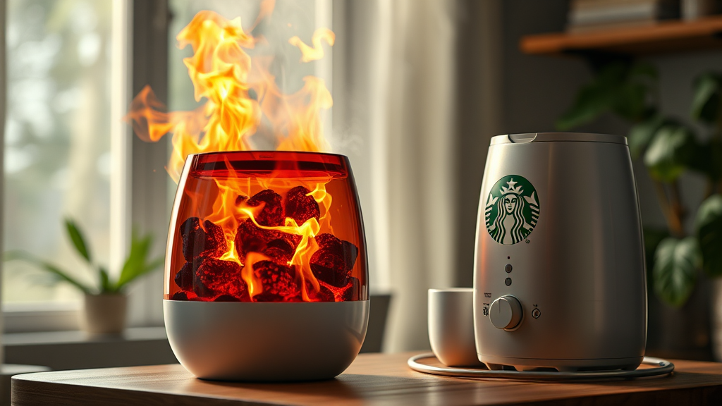 화재 위험, 왜 이렇게 위험할까요? (realistic 스타일)