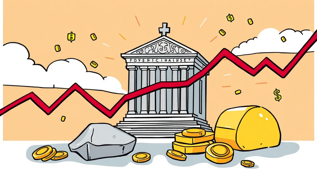 2026년 1월 금/은 가격 폭락 분석: 급락 원인 진단과 향후 투자 대응 전략 9 국제 경제 이슈와 귀금속 시장 연관성 (cartoon 스타일)