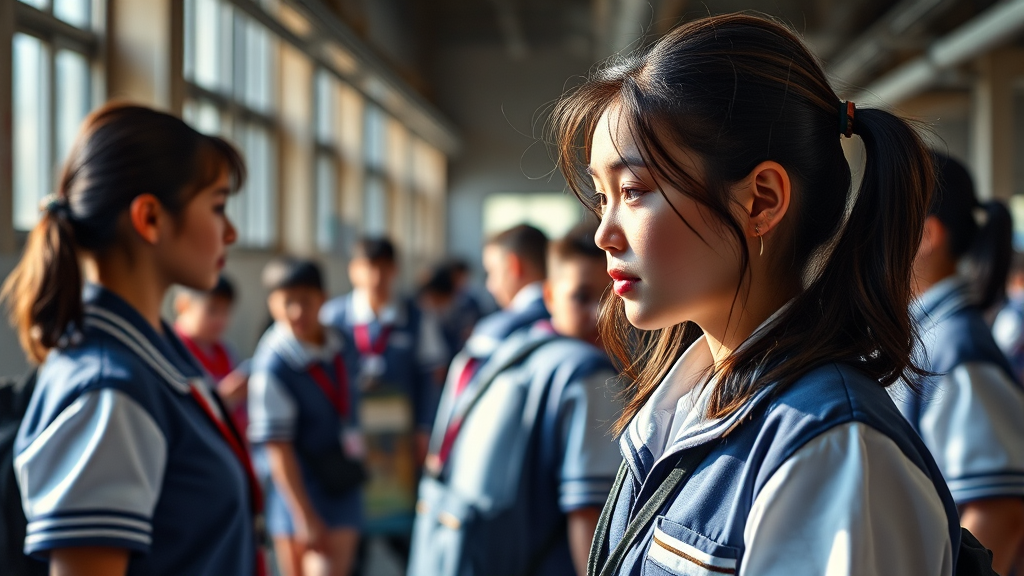 교복 생산 구조 개선, 협동조합 모델의 가능성 (realistic 스타일)