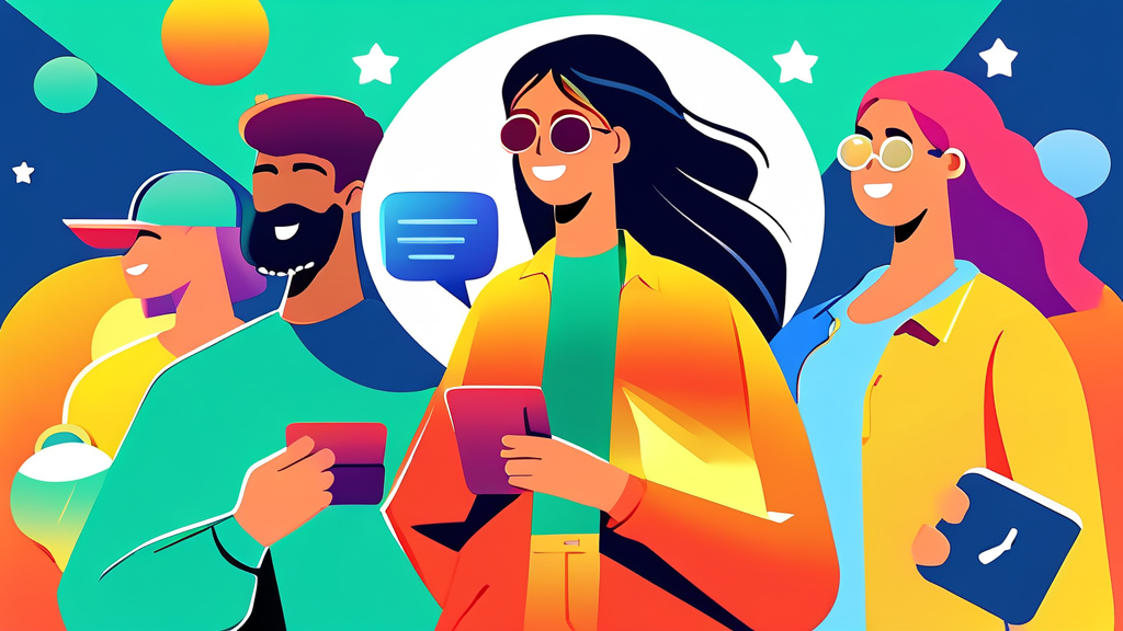 필요 기반 소비와 후기의 결정적 역할 (cartoon 스타일)