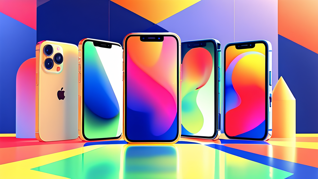 성능 및 디스플레이: 차세대 기술의 집약 (cartoon 스타일)