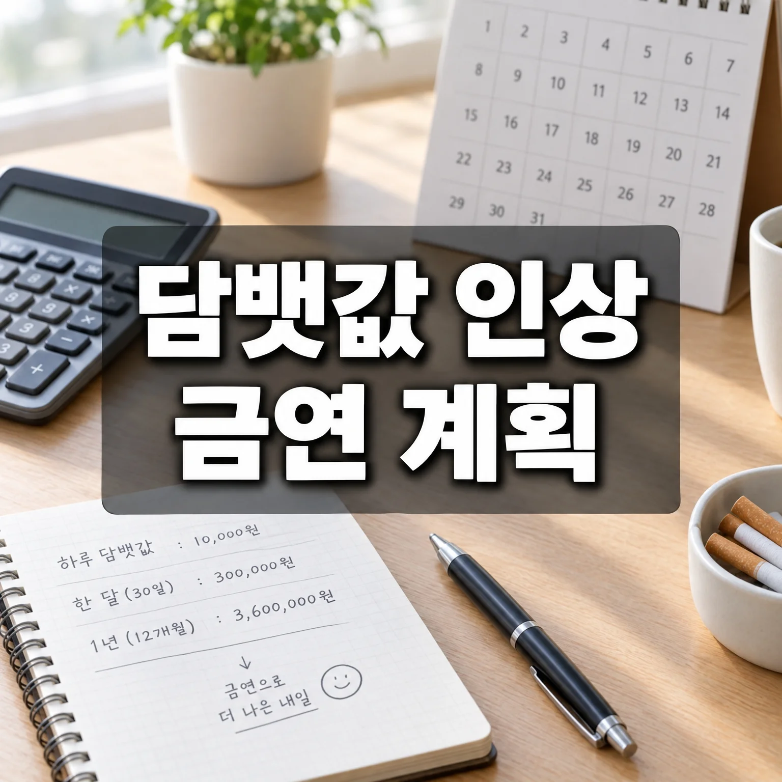 담뱃값 8,000원 인상 확정일까? 금연 효과와 내 지출 변화 따져보기 3 담뱃값 8,000원 인상 확정일까? 금연 효과와 내 지출 변화 따져보기
