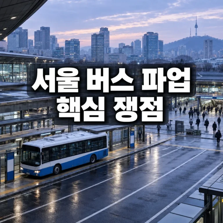 서울 시내버스 파업, 준공영제 중단 가능성까지 나온 이유